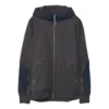 Chaqueta con capucha y cremallera para hombre Converse x Paria Farzaneh Crossover Splicing Azul