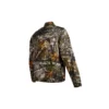 Chaqueta con estampado de camuflaje a toda página