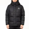 Chaqueta Converse Outdoor con plumón para hombre, color negro
