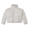 Chaqueta corta de plumón Tallas asiáticas «Blanco»