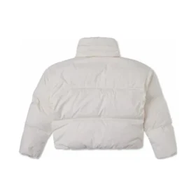 Chaqueta corta de plumón Tallas asiáticas «Blanco»