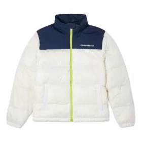 Chaqueta corta de plumón Tallas asiáticas «Blanco medianoche azul marino»