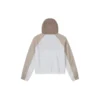 Chaqueta cortavientos ligera Tallas asiáticas «Beige White»