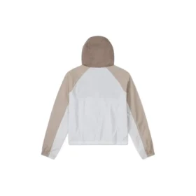 Chaqueta cortavientos ligera Tallas asiáticas «Beige White»