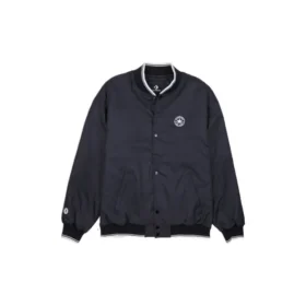 Chaqueta de béisbol con logotipo, tallas asiáticas, «Negro»