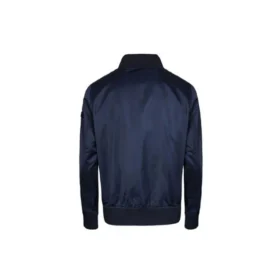 Chaqueta de béisbol deportiva informal con cuello de pie, tallas asiáticas, «Navy»