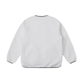Chaqueta de entretiempo Sherpa Tallas asiáticas «Blanco Negro»