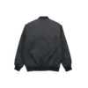 Chaqueta de hombre Converse Aviator para béisbol, tejida, cortavientos y con cremallera, color negro otoñal