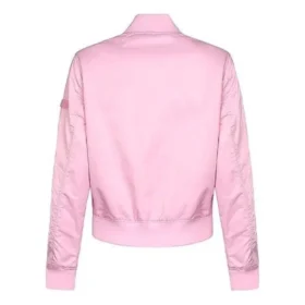 Chaqueta de manga larga con cuello alto, tallas asiáticas «Rosa»