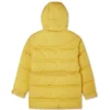 Chaqueta de plumón con capucha Cargo, tallas asiáticas «Amarillo»