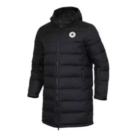 Chaqueta de plumón con capucha, térmica, cortavientos y de grosor extra para deporte y ocio, tallas asiáticas, «Negro»
