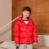 Chaqueta de plumón con logo impreso «Red White»