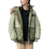 Chaqueta de plumón de gama alta Tallas asiáticas «Army Green»