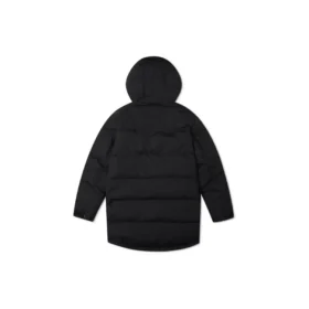 Chaqueta de plumón de largo medio, tallas asiáticas, «Negro»