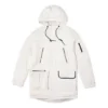 Chaqueta de plumón de media longitud Tallas asiáticas «Blanco»