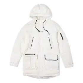 Chaqueta de plumón de media longitud Tallas asiáticas «Blanco»