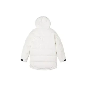 Chaqueta de plumón de media longitud Tallas asiáticas «Blanco»