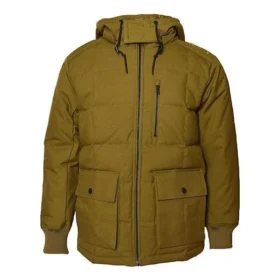 Chaqueta de plumón de media longitud, tallas asiáticas «Green»