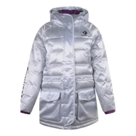 Chaqueta de plumón Sideline iridiscente Tallas asiáticas «Plata»