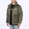 Chaqueta de plumón Star Chevron Tallas asiáticas «Verde oliva»