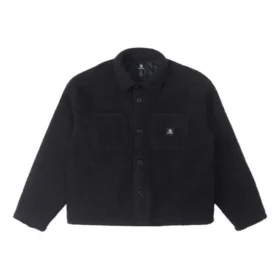 Chaqueta de temporada Sherpa, tallas asiáticas, «Negro»