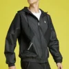 Chaqueta deportiva Archive, tallas asiáticas, «Negro»