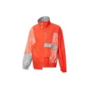 Chaqueta deportiva casual para hombre Converse x Feng Chen Wang con empalmes cruzados y colores contrastantes, naranja