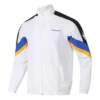 Chaqueta deportiva con bloques de color Tallas asiáticas «Blanco»