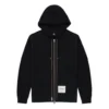 Chaqueta deportiva con capucha y logo trasero Converse x Slam Jam para hombre, color negro