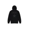 Chaqueta deportiva con capucha y logo trasero Converse x Slam Jam para hombre, color negro