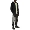 Chaqueta deportiva con capucha y logo trasero Converse x Slam Jam para hombre, color negro