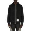 Chaqueta deportiva con capucha y logo trasero Converse x Slam Jam para hombre, color negro