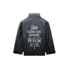 Chaqueta impermeable Converse x Patta, tallas asiáticas, «Black Gradient»