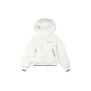 Chaqueta larga convertible de plumón Tallas asiáticas «Blanco»