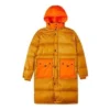 Chaqueta larga de plumón Counter Climate, tallas asiáticas, «Wheat»