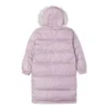 Chaqueta larga de plumón, tallas asiáticas «Pink»