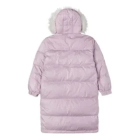 Chaqueta larga de plumón, tallas asiáticas «Pink»