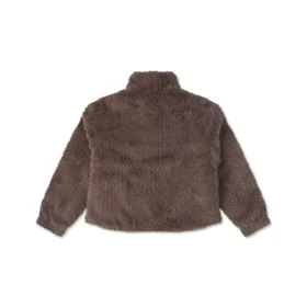 Chaqueta peluda YOTD Tallas asiáticas «Marrón»
