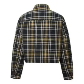 Chaqueta reversible estilo camisa Tallas asiáticas «Negro Gris»