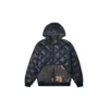 Chaqueta reversible Real Tree con estampado de hojas, tallas asiáticas, «Negro»