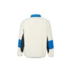 Chaqueta Sherpa de forro polar para mantener el calor, con bloques de color y cuello de pie