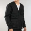 Chaqueta tejida de temporada Chuck Taylor, tallas asiáticas, «Negro»