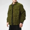 Chaqueta tipo camisa Asia Sizing «Olive Green»