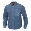 Chaqueta tipo camisa Asia Talla «Lakeside Blue»