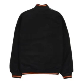 Chaqueta universitaria acolchada Converse x Vince Staples, tallas asiáticas «Black Orange»