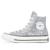 Chiara x Chuck 70 High «Silver Glitter Blue»