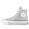 Chiara x Chuck 70 High «Silver Glitter Purple»
