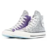 Chiara x Chuck 70 High «Silver Glitter Purple»