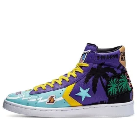 Chinatown Market x Pro Leather High «Chaqueta de Campeonatos de los Lakers»
