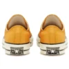 Chuck 1970s de cuero en colores de temporada «Amarillo y blanco»